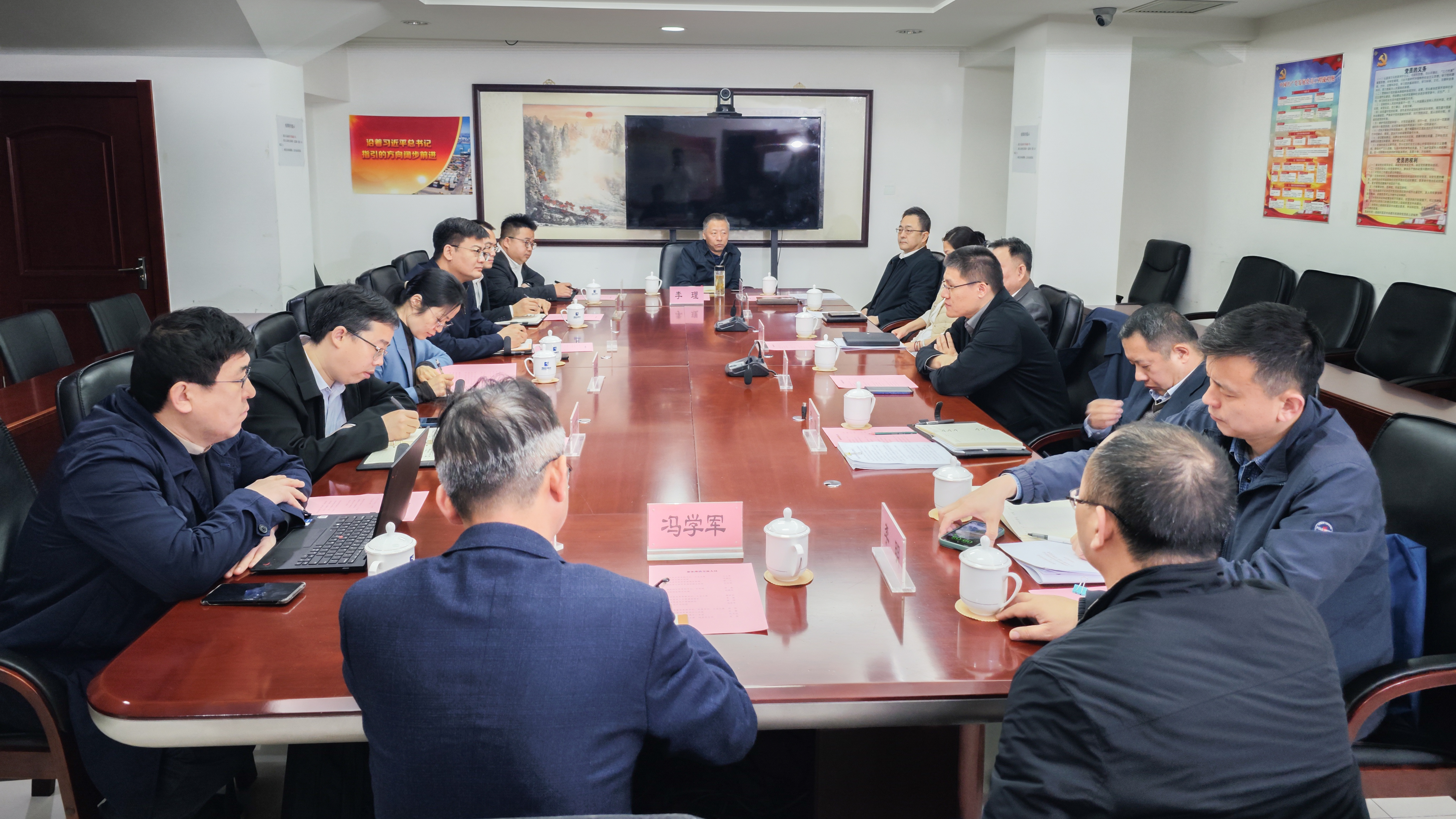 牢记嘱托 见行见效 | 津投资本赴渤投资本学习交流